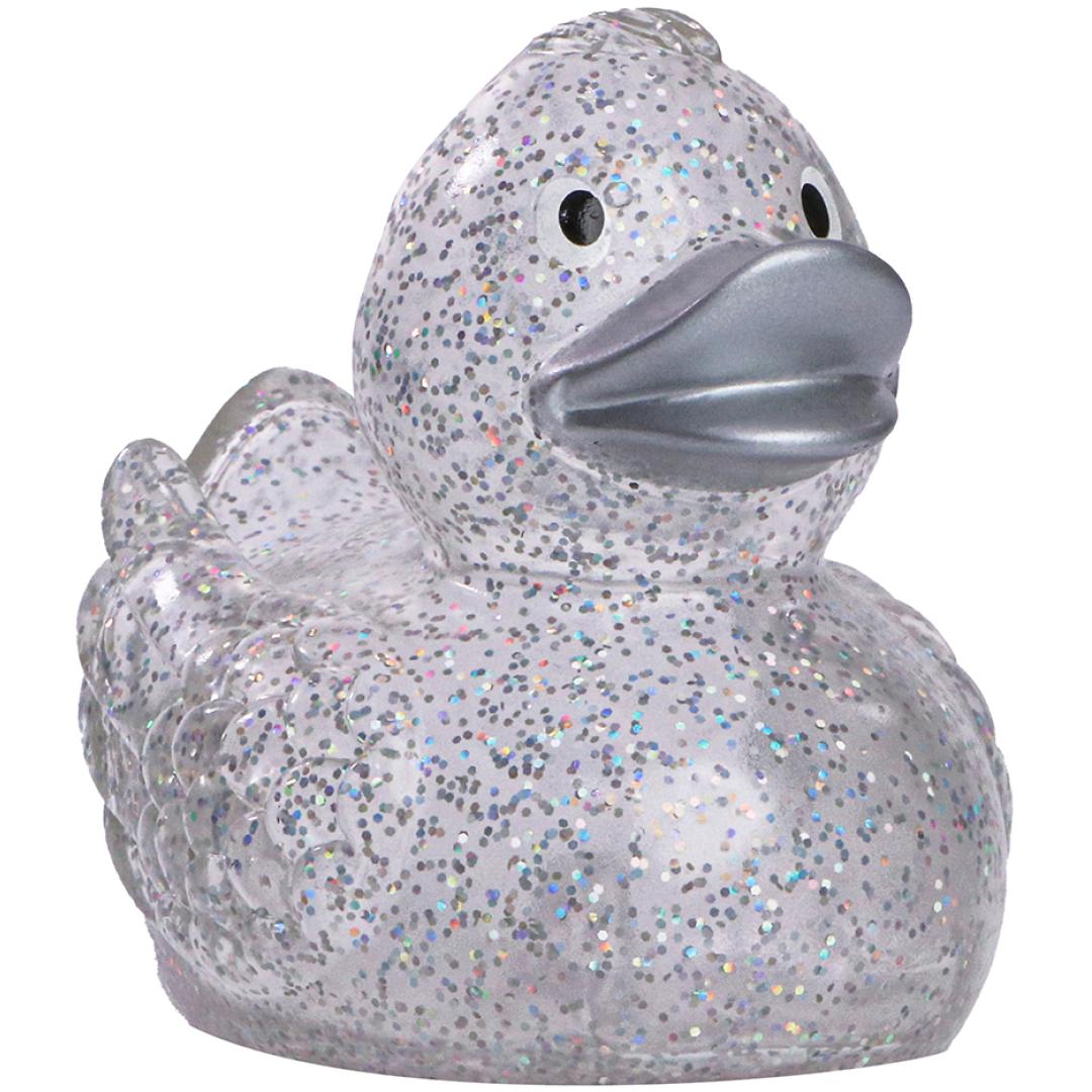 M131004 Glitzer/silber - Badeente Wings - mbw